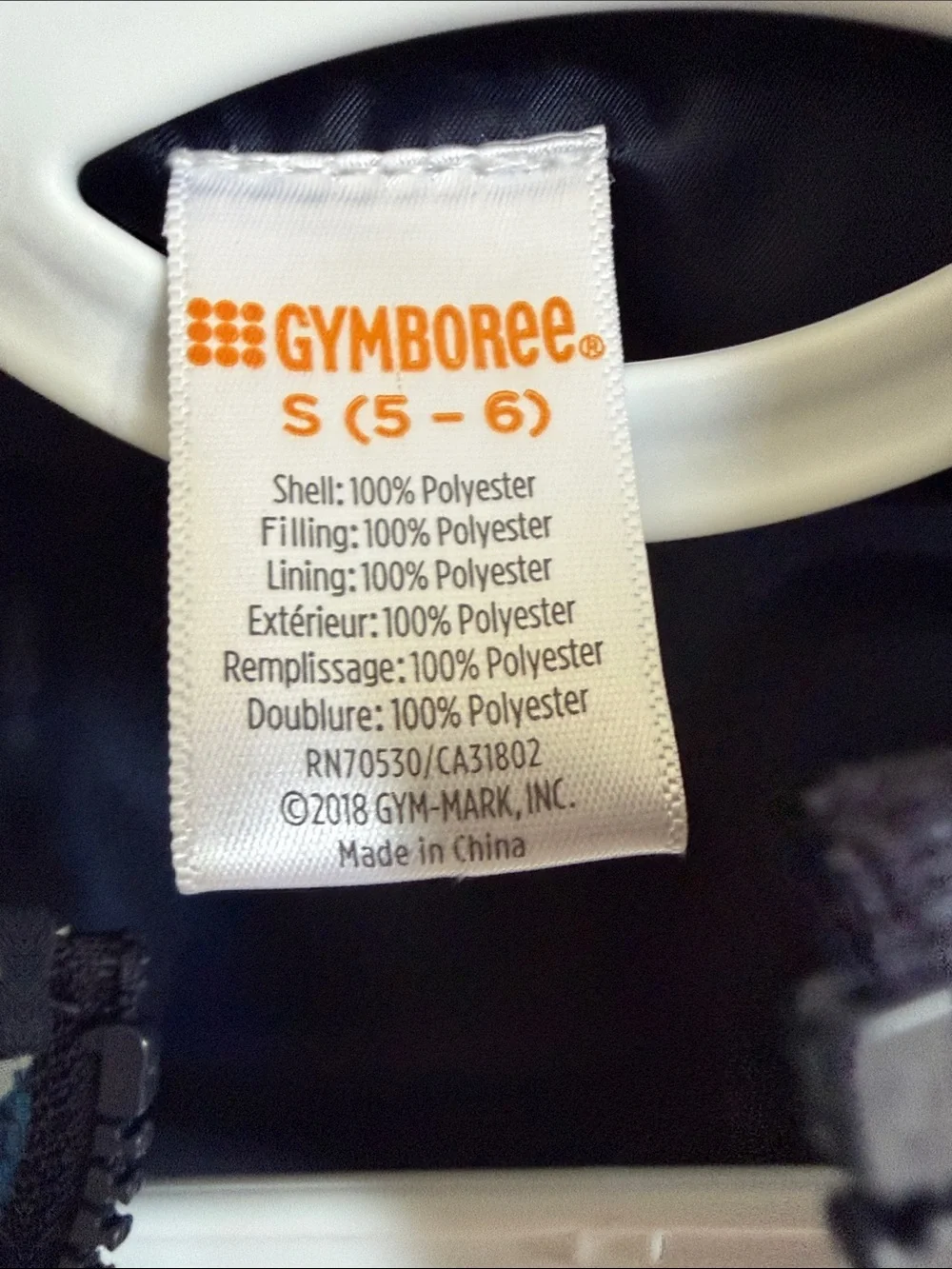 Gymboree padded sleeveless